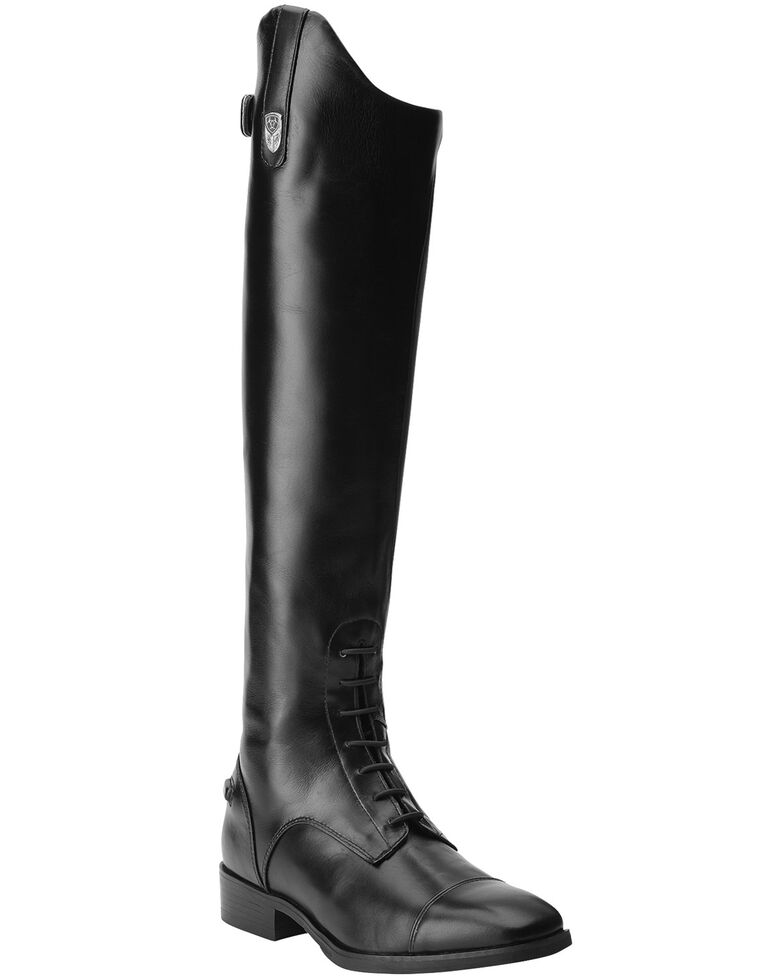Ariat Women's Monaco Field Zip Riding Boots, Black, hi-res