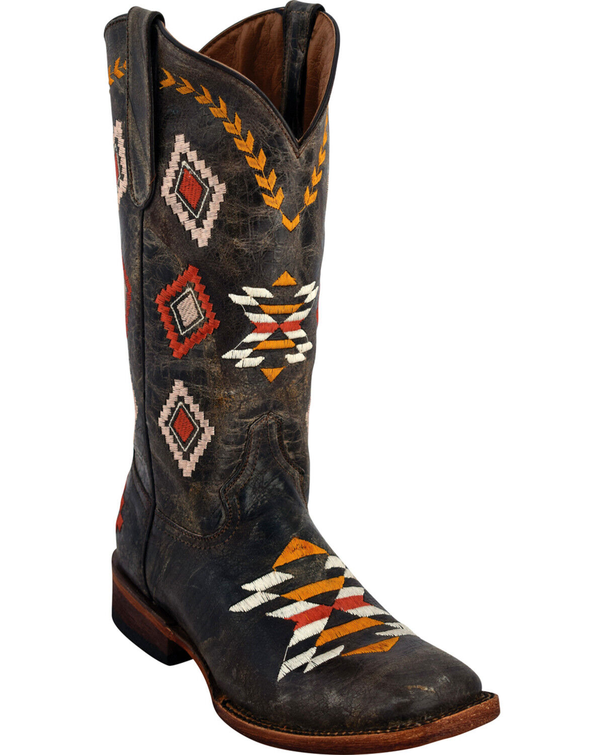 ferrini women's square toe boots