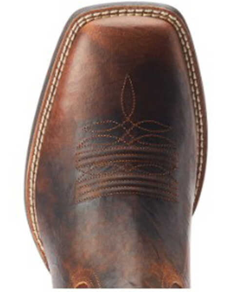 Image #4 - Ariat Men's Pay Window Bartop Western Performance Boots - Broad Square Toe, Brown, hi-res