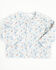 Image #1 - Angel Dear Infant Girls' Floral Quilted Jacket, Ivory, hi-res