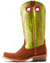 Image #2 - Ariat Women's Futurity Boon Western Boots - Square Toe, Brown, hi-res