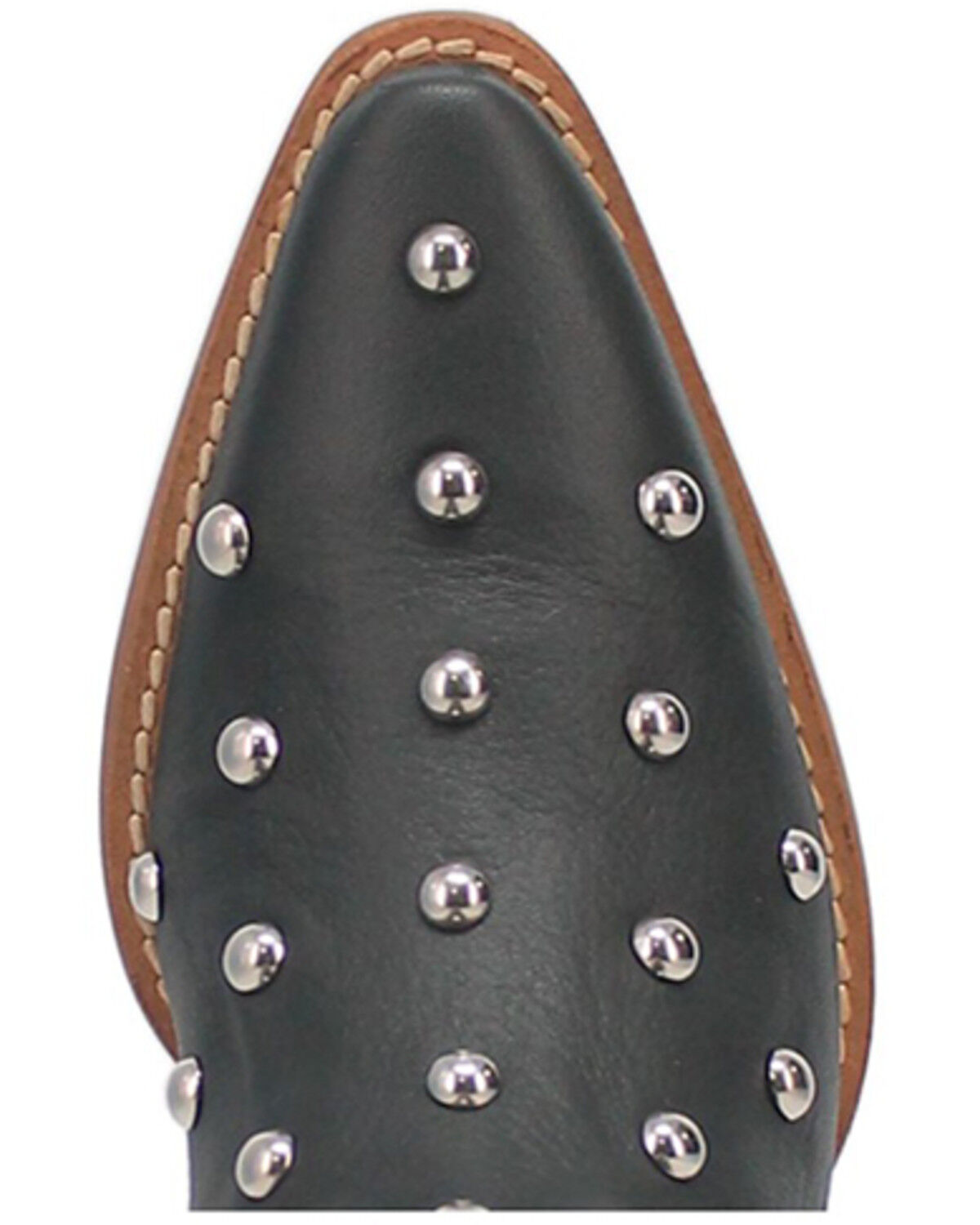 Image #6 - Dingo Women's Broadway Bunny Studded Tall Western Boots - Snip Toe, Black, hi-res