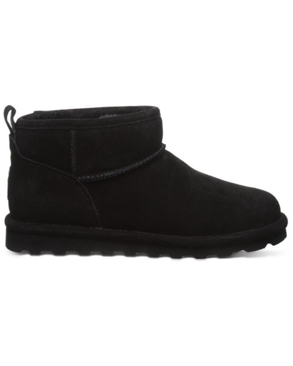 Image #2 - Bearpaw Women's Shorty Boots - Round Toe, Black, hi-res