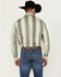 Image #4 - Wrangler Men's Checotah Long Sleeve Pearl Snap Western Shirt - Big , Tan, hi-res