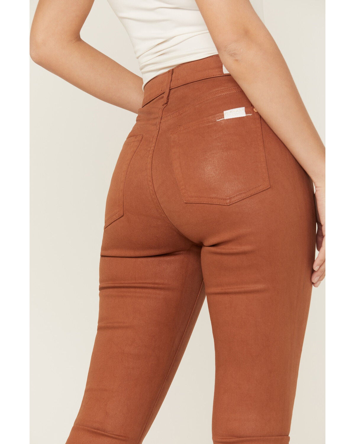 7 For All Mankind Women's Spice Coated 