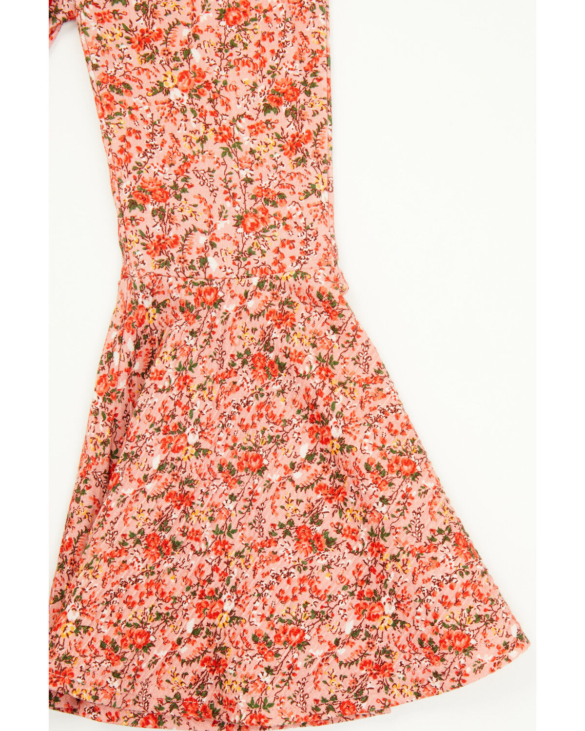 Image #2 - Shyanne Toddler Girls' Ditsy Floral Print Flare Pants, Light Pink, hi-res