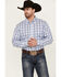 Image #6 - Wrangler Riata Men's Assorted Plaid Print Long Sleeve Button-Down Western Shirt, Multi, hi-res