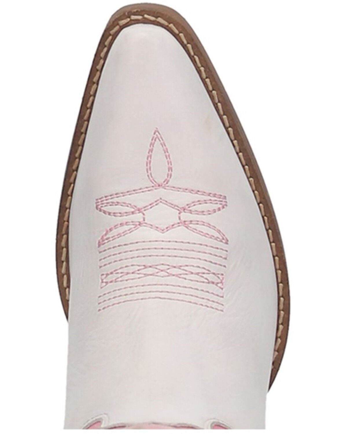 Image #6 - Dingo Women's Hold Yer Horses Vintage Western Boots - Snip Toe, Pink, hi-res