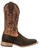 Image #2 - Durango Men's Arena Elite 13" Roughout Roper Boots - Broad Square Toe, Brown, hi-res