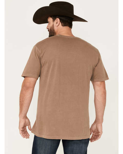 Image #4 - Cody James Men's Sunset Logo Graphic T-Shirt, Tan, hi-res