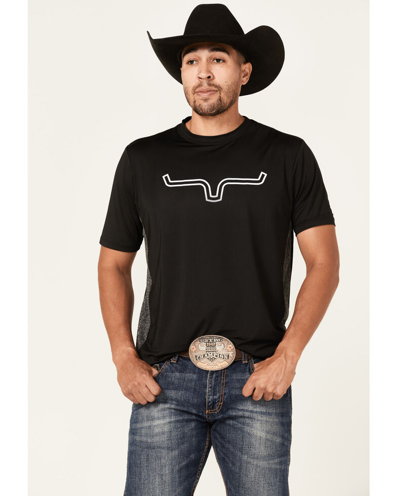 Kimes Ranch Men's Phase 2 Tech T-Shirt , Black, hi-res