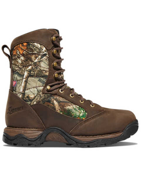 Image #2 - Danner Men's 8" Pronghorn RealTree Edge 400G Lace-Up Boots - Round Toe, Brown, hi-res