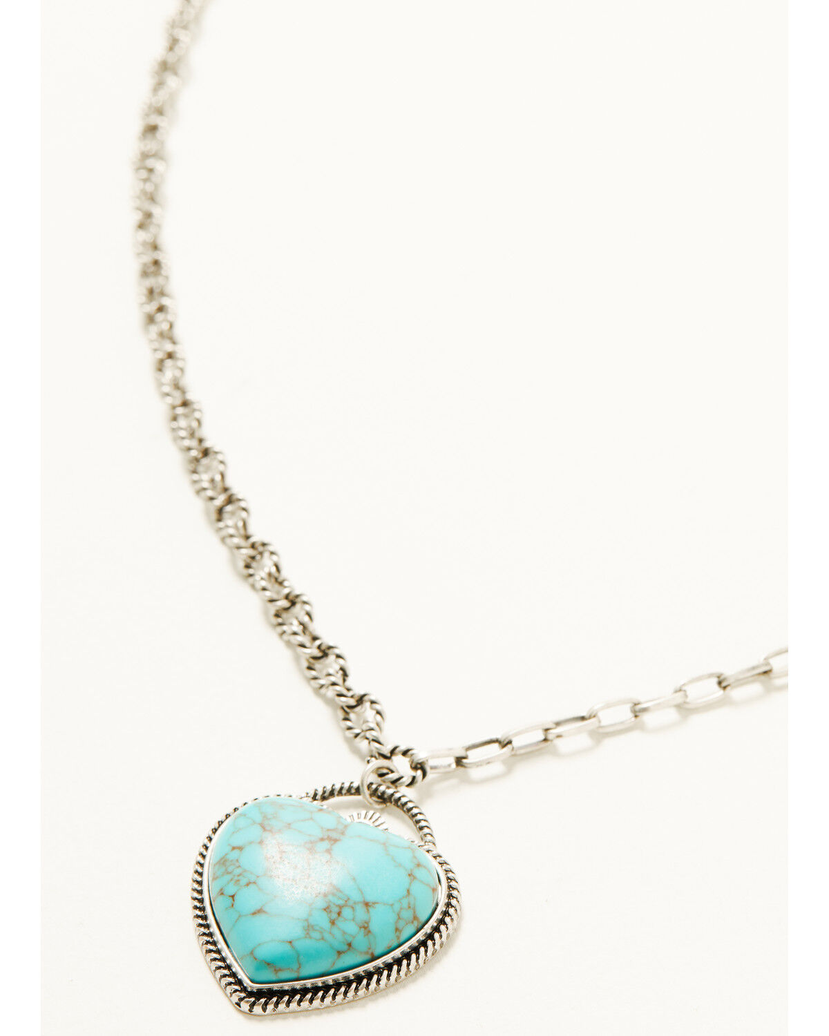 Image #2 - Shyanne Women's Wildheart Heart Charm Necklace, Turquoise, hi-res