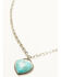 Image #2 - Shyanne Women's Wildheart Heart Charm Necklace, Turquoise, hi-res