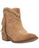 Image #1 - Dingo Women's Lonestar Fashion Booties - Round Toe, Natural, hi-res