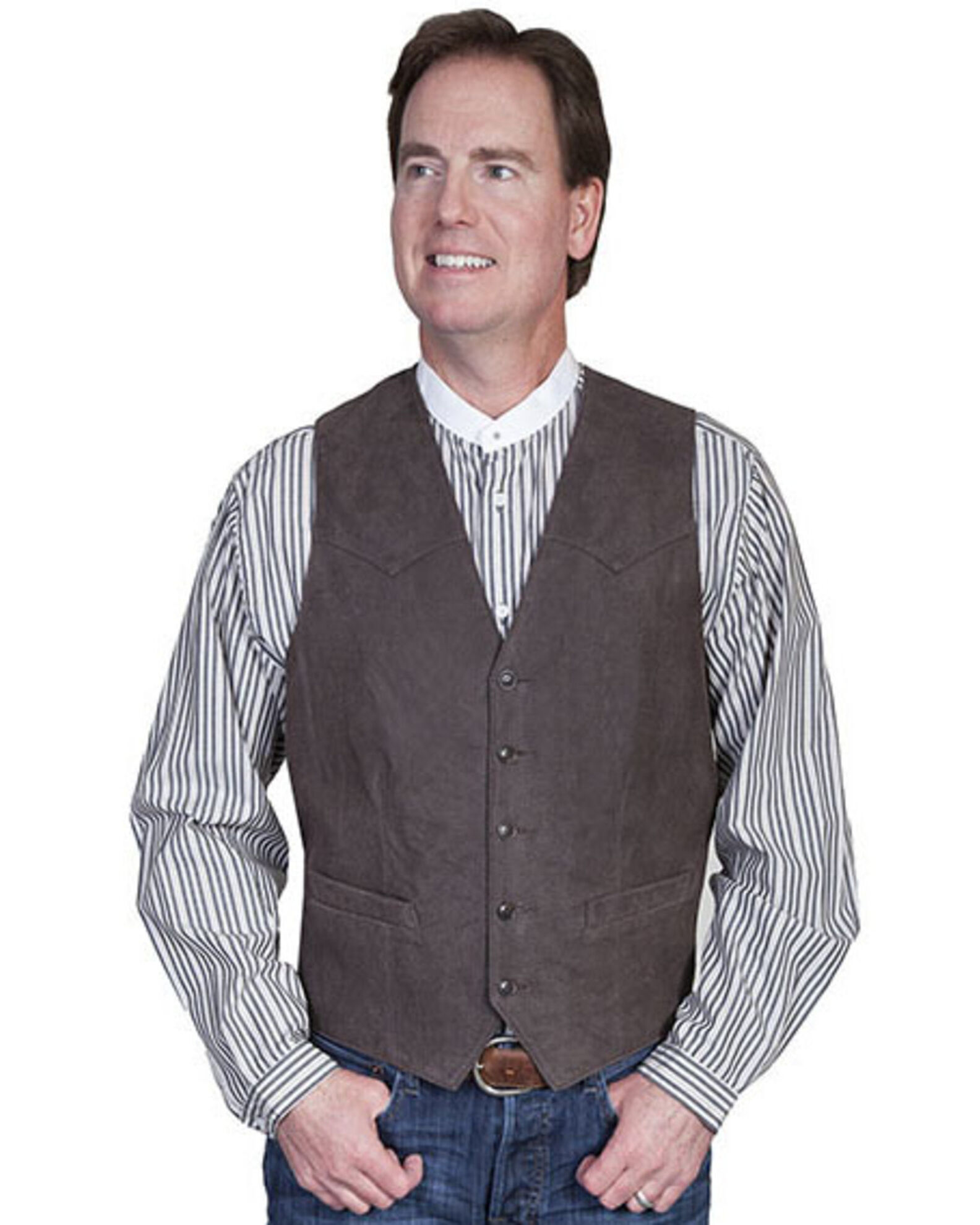 Big and tall denim vest hot sale