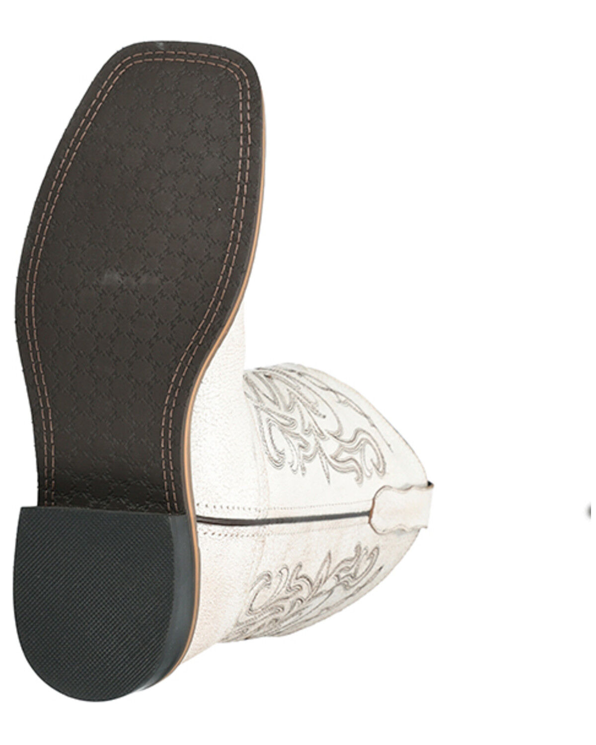 Image #7 - Smoky Mountain Women's Georgia Western Boots - Broad Square Toe, White, hi-res