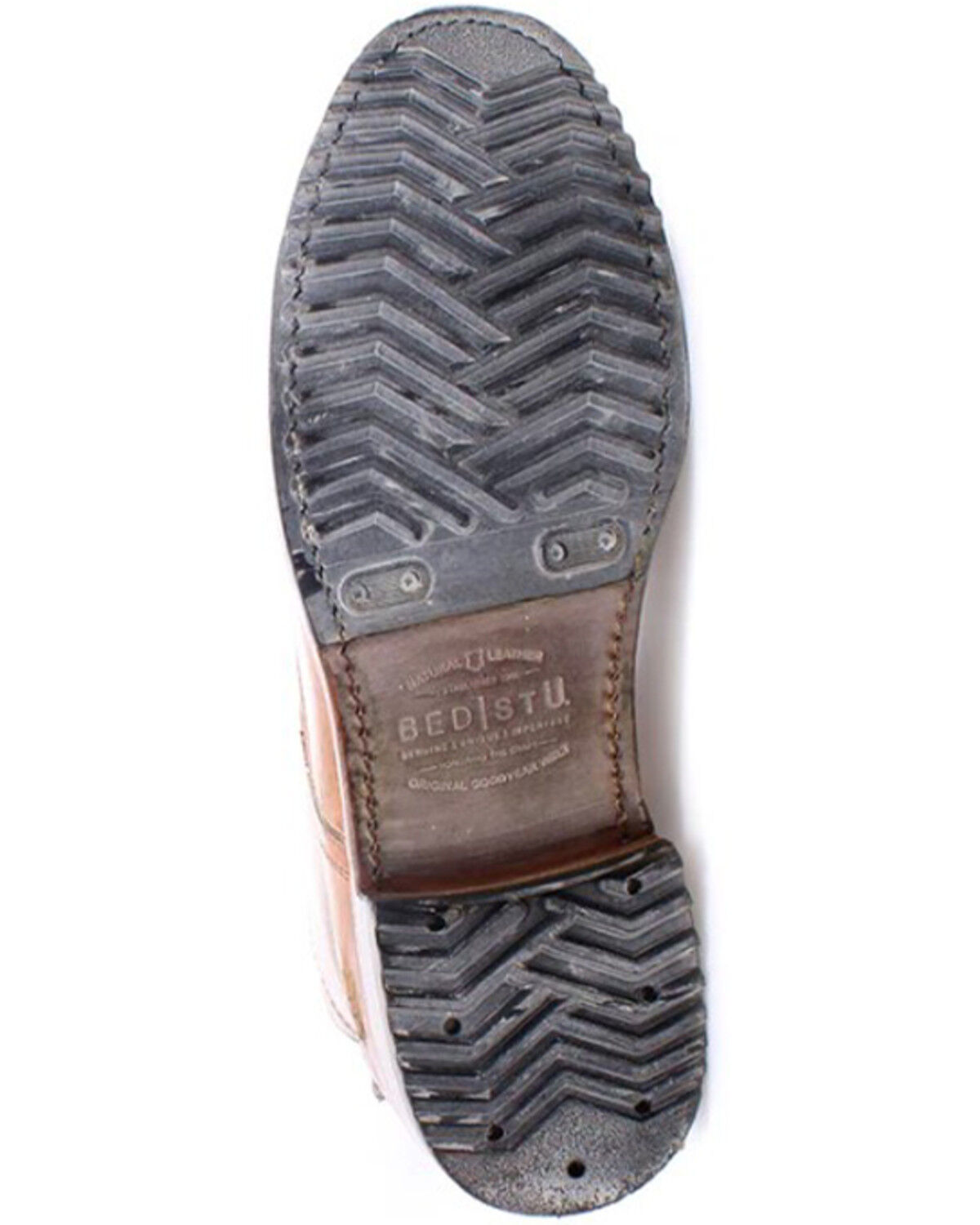 Image #4 - Bed Stu Men's Spiker Lace-Up Casual Boots - Moc Toe, Tan, hi-res