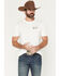 Image #2 - Sendero Provisions Men's Western Show Short Sleeve Graphic T-Shirt, White, hi-res