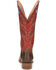 Tony Lama Men's Colburn Western Boots - Broad Square toe, Orange, hi-res