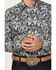 Image #3 - Cody James Men's Showdown Paisley Print Long Sleeve Snap Western Shirt - Tall , Navy, hi-res
