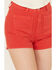 Rolla's Women's High Rise Duster Shorts , Red, hi-res