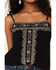 Image #3 - Shyanne Women's Beaded Cami Top, Black, hi-res