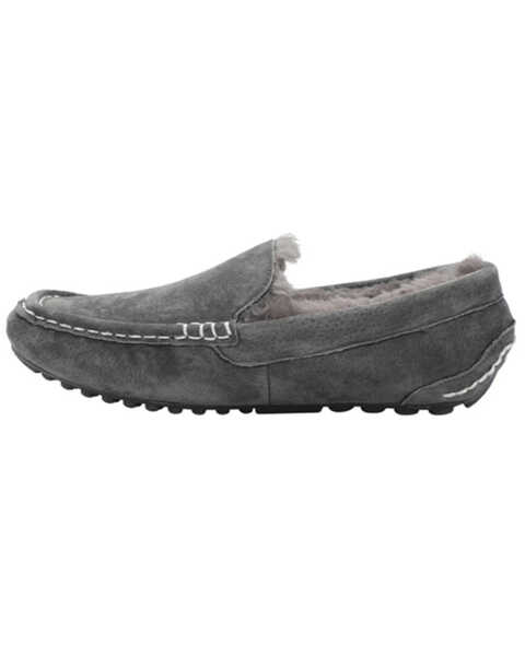 Image #3 - Lamo Footwear Women's Callie Moc Slippers, Charcoal, hi-res