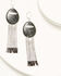 Image #1 - Lainey Wilson Women's Linear Chain Fringe Earrings, Gold, hi-res