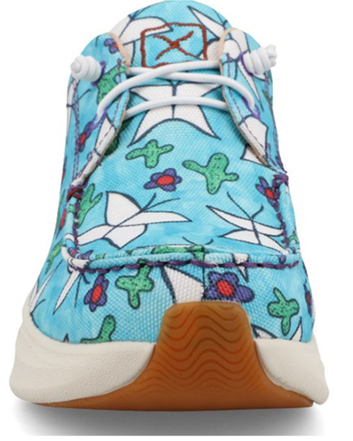 Image #4 - Twisted X Women's Feather X™ Casual Shoes - Moc Toe, Aqua, hi-res