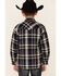 Roper Boys' Plaid Long Sleeve Snap Western Flannel Shirt , Green, hi-res
