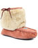 Image #1 - Superlamb Women's Navajo Slip-On Casual Fleece Booties - Moc Toe, , hi-res