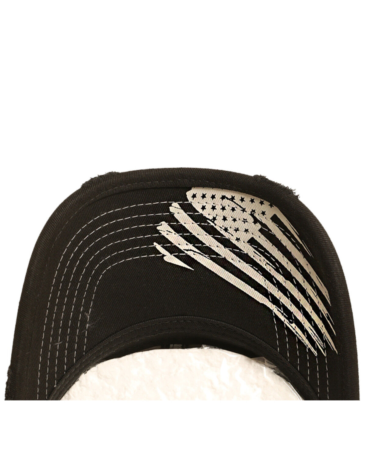 Image #4 - Rock & Roll Denim Men's Steer Head Logo Ball Cap, Brown, hi-res