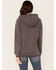 Kimes Ranch Women's Two-Scoops Logo Hoodie Sweatshirt, Charcoal, hi-res