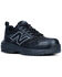Image #1 - New Balance Men's Quickshift Slip Resisting Work Shoes - Composite Toe, Black, hi-res