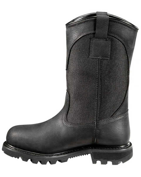 Carhartt Women's Waterproof Western Work Boots - Soft Toe, Jet Black, hi-res