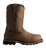 Justin Men's Pulley Waterproof MetGuard Pull On Work Boots - Composite Toe, Brown, hi-res