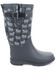 Image #2 - Western Chief Women's Black Sheep Faux Fur Tall Rain Boots, Grey, hi-res
