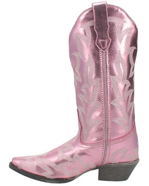 Image #3 - Laredo Women's Dream Girl Western Boots - Snip Toe, Pink, hi-res
