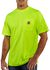 Image #1 - Carhartt Men's Solid Color-Enhanced Short Sleeve T-Shirt - Big & Tall, Lime, hi-res