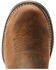 Ariat Women's Anthem Shortie Waterproof Western Performance Boots - Round Toe, Brown, hi-res