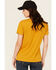 Image #4 - Troll Co Women's Juno Short Sleeve Graphic Tee, Gold, hi-res