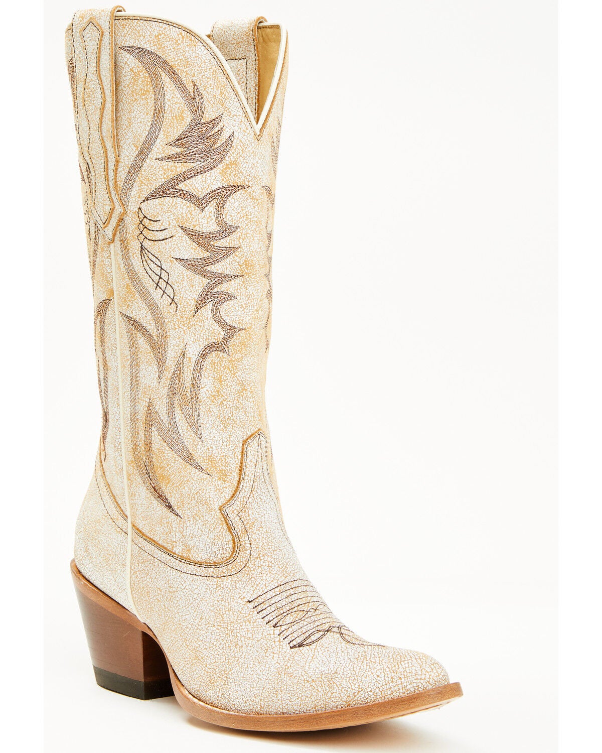 Idyllwind Women's Charmed Life Western Boots - Round Toe, Ivory, hi-res