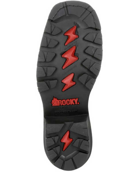 Image #7 - Rocky Men's Waterproof Logger Boots - Composite Toe, Dark Brown, hi-res