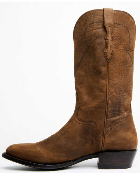 Image #3 - El Dorado Men's Brown Western Boots - Round Toe, Brown, hi-res