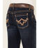 Image #4 - Shyanne Girls' Medium Wash Bootcut Riding Jeans, Medium Wash, hi-res