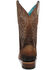 Image #4 - Corral Women's Embroidered Western Boots - Broad Square Toe, Brown, hi-res