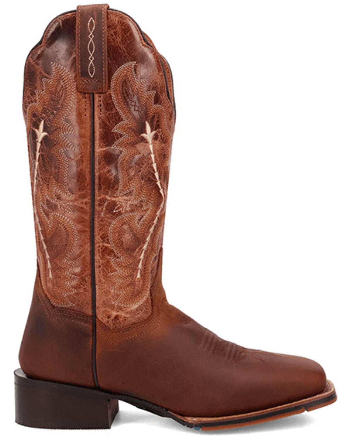 Image #2 - Dan Post Women's Heidi Western Boots - Broad Square Toe, , hi-res