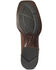 Ariat Men's Barrel Rawly Ultra Western Performance Boots - Broad Square Toe , Brown, hi-res