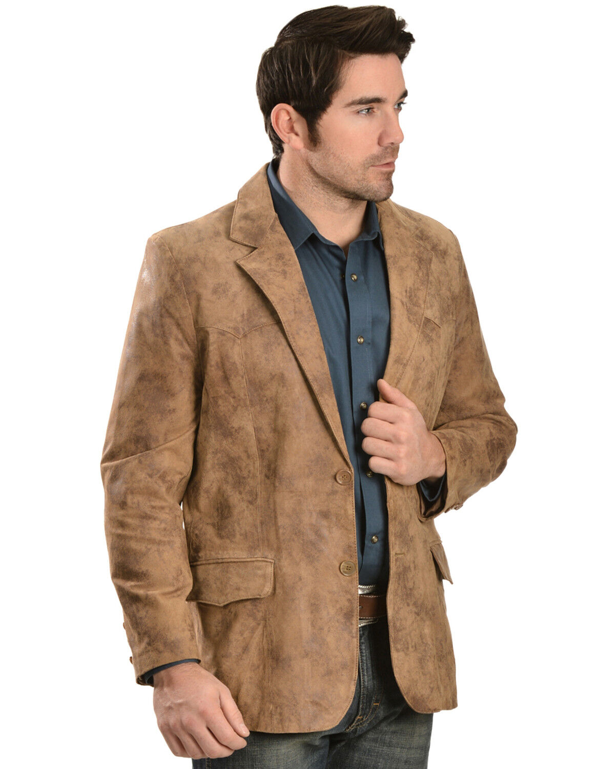 mens suede sports coat